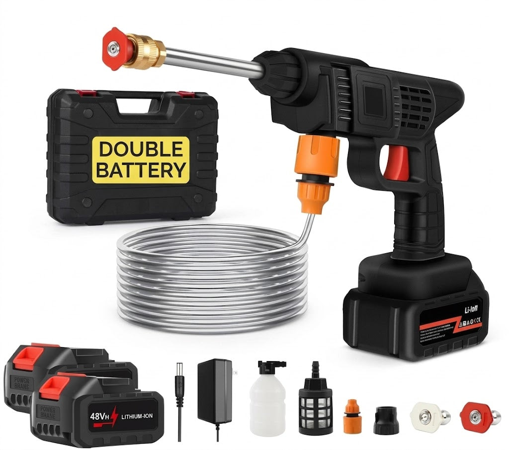 Pressure Washer For Car (Double Battery)