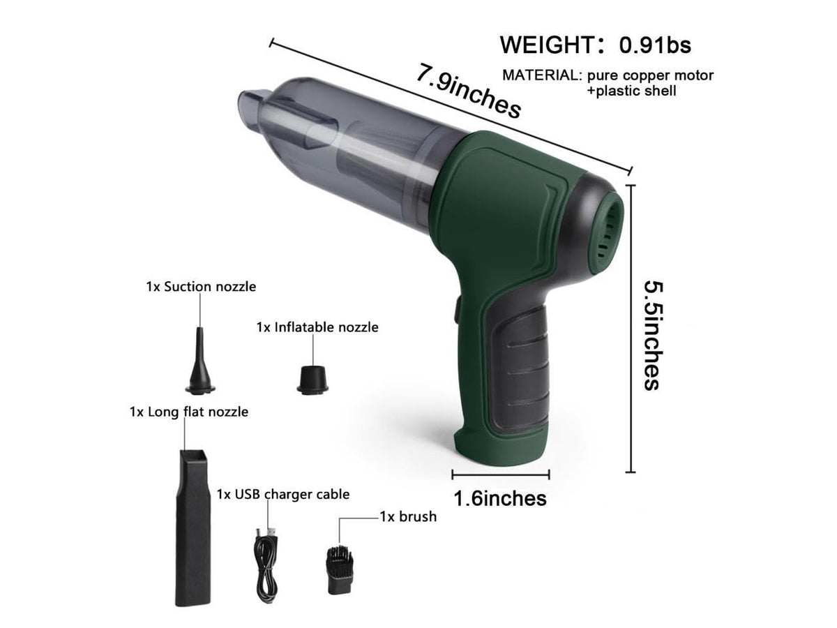 PAGALY™ Cordless Handheld Mini Vacuum Cleaner