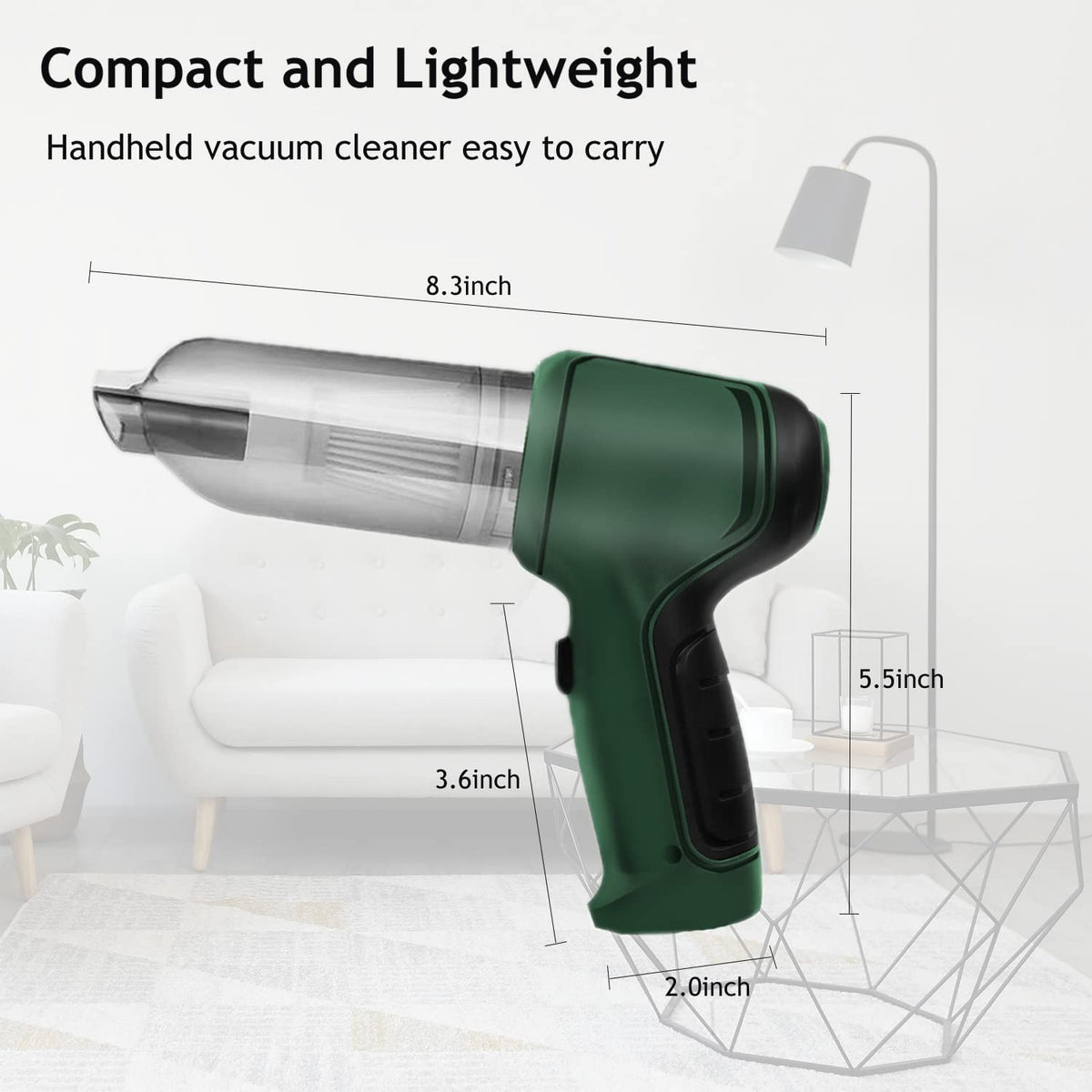PAGALY™ Cordless Handheld Mini Vacuum Cleaner