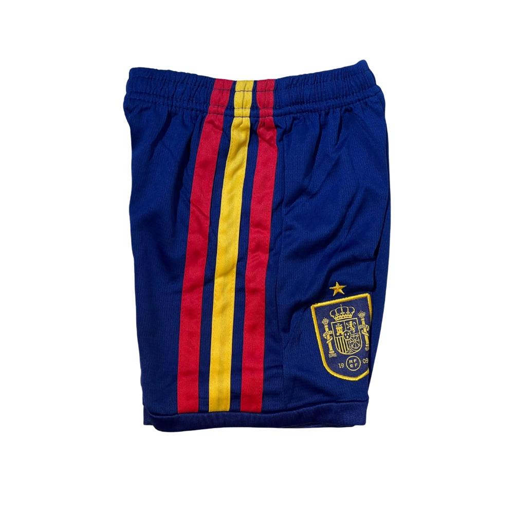 Spain Football Jersey with Shorts for Kids