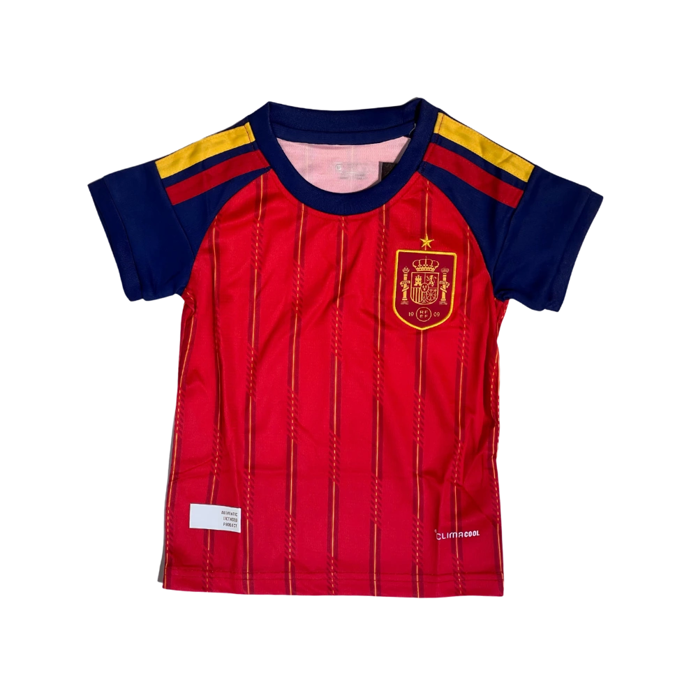 Spain Football Jersey with Shorts for Youth
