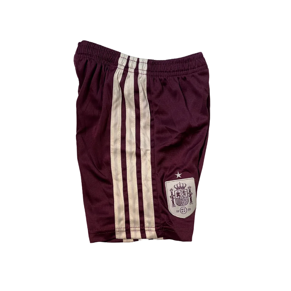 Spain Youth Away Football Jersey with Shorts