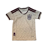 Spain Youth Away Football Jersey with Shorts