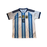 Argentina World Cup 26 Home Messi Jersey with Shorts