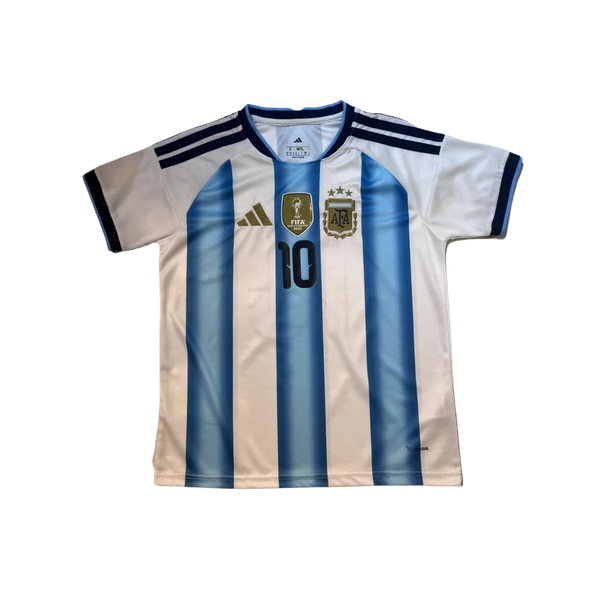 Argentina World Cup 26 Home Messi Jersey with Shorts