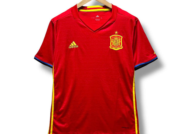 Adidas x Spain 2016-17 Home Football Jersey Size L - Unofficial