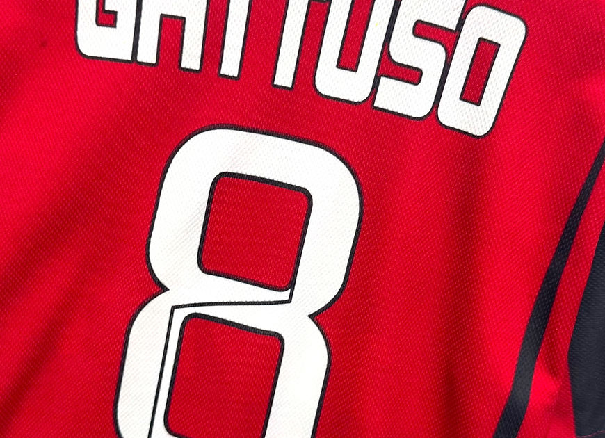 AC Milan Sublime Print Gattuso # 8 Jersey Size S